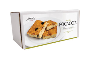 Black Olive Gorgonzola Focaccia